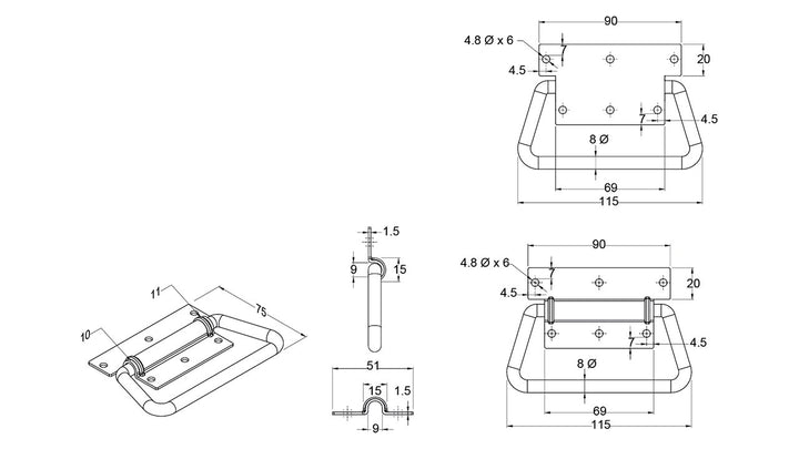 Door Handle S/S