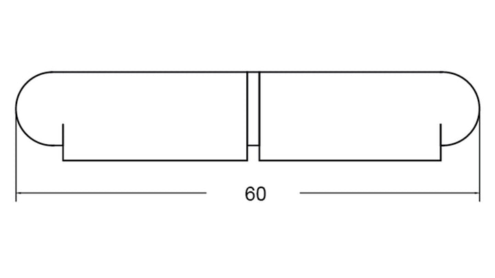 Weld-On Pintle Bullet Hinge