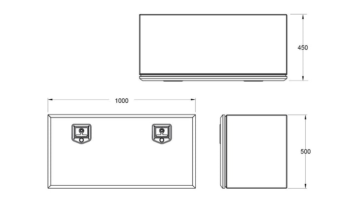 Tool Box S/S 1000X500X450