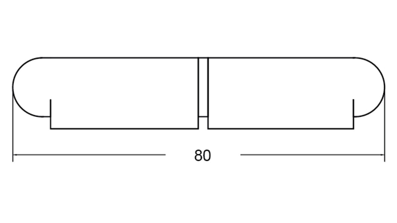 Weld-On Pintle Bullet Hinge