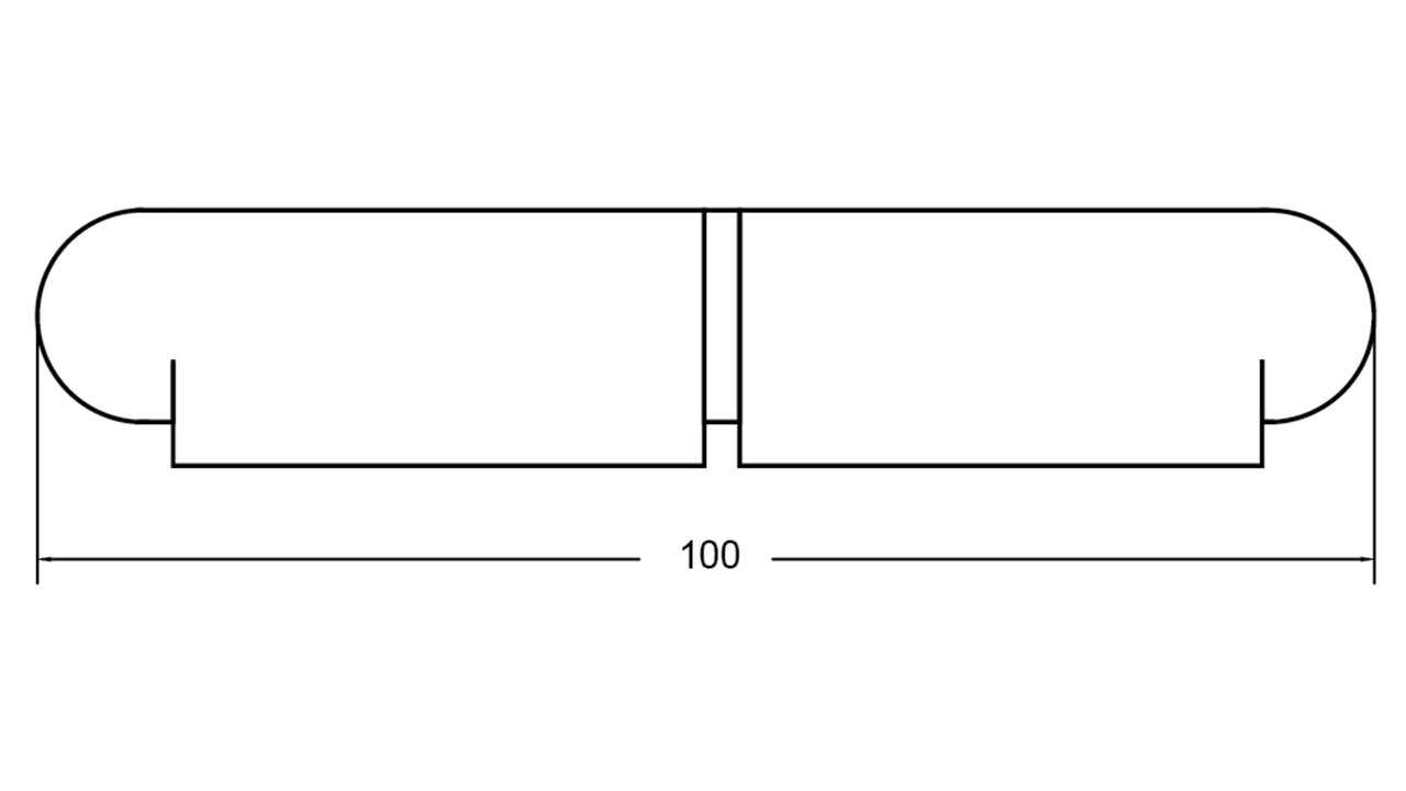 Weld-On Pintle Bullet Hinge