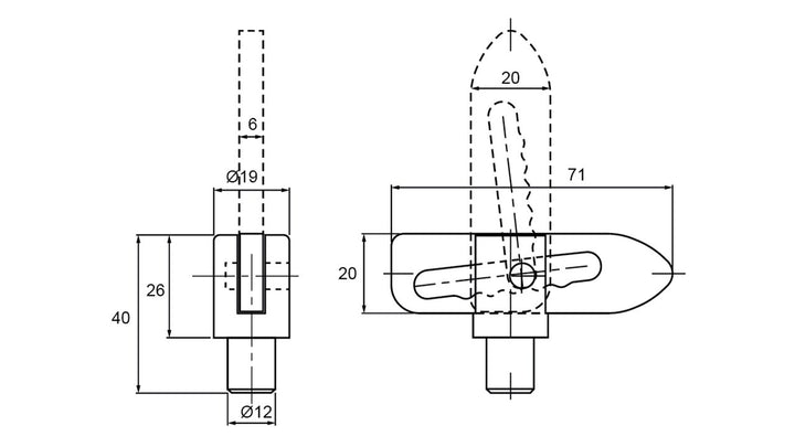 ANTI LUCE FASTENERS STAINLESS STEEL
