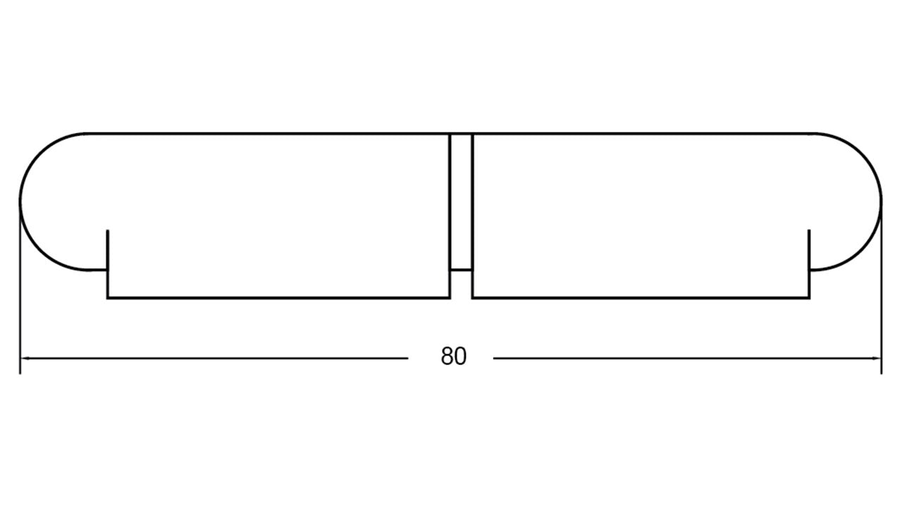 Weld-On Pintle Bullet Hinge