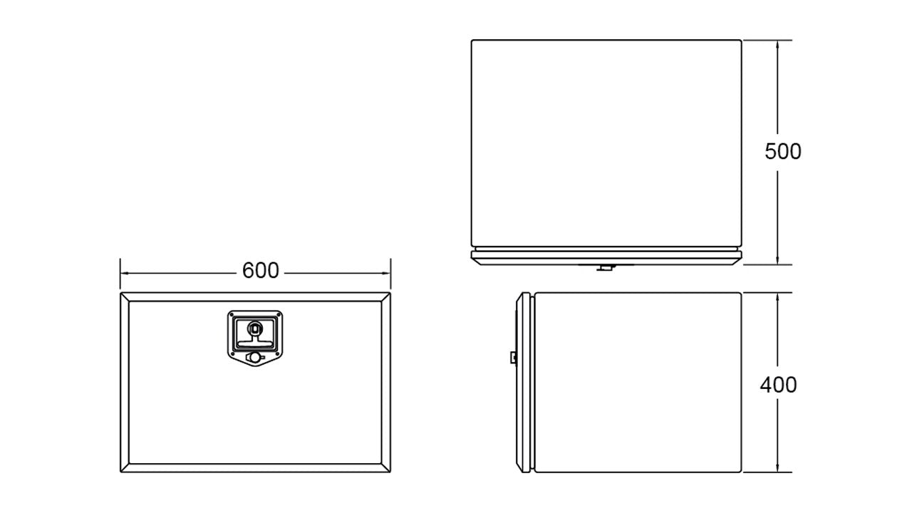 Tool Box S/S 600X400X500